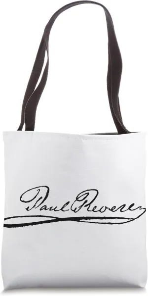 Paul Revere Signature Tote Bag