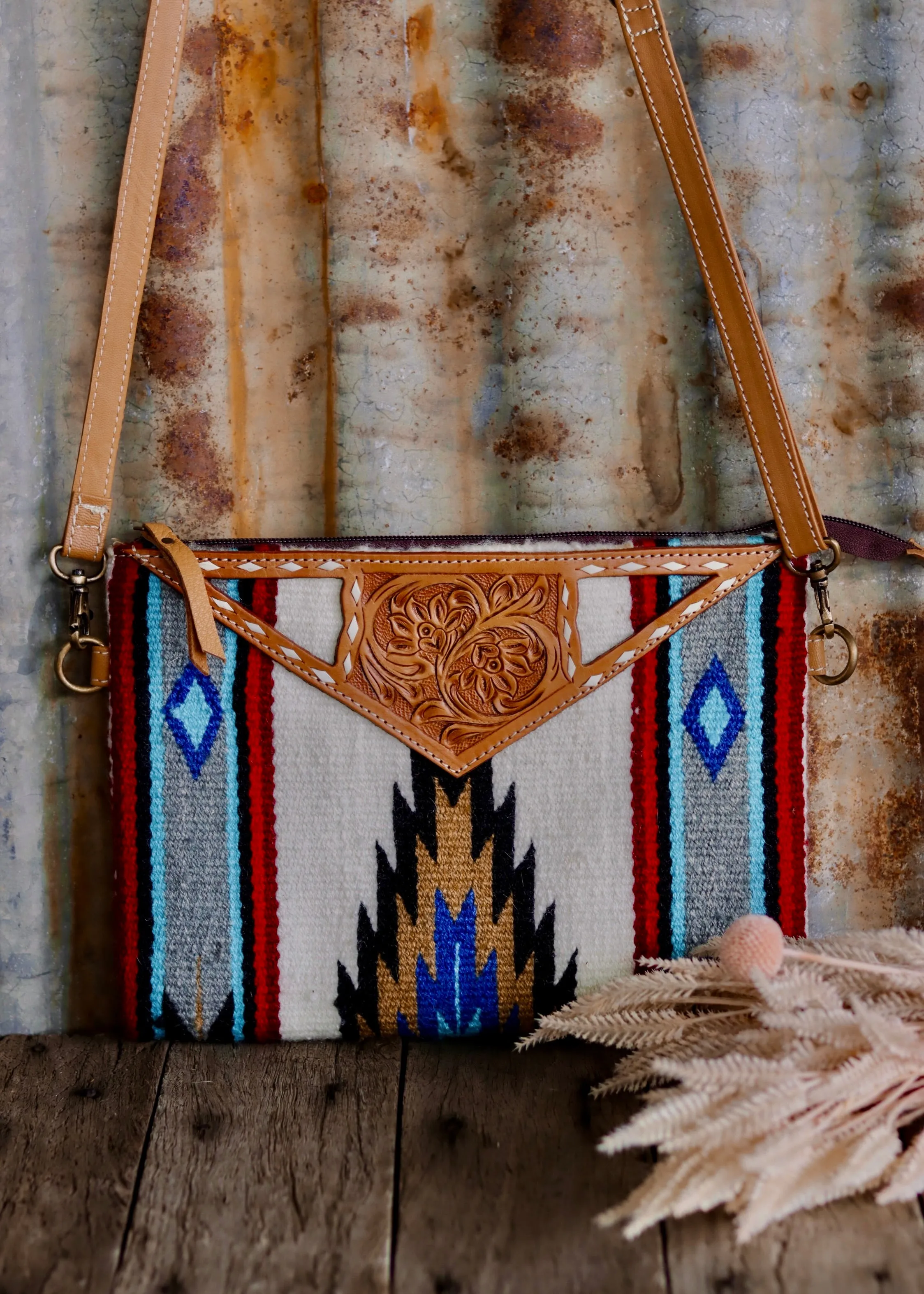 Penelope Saddle Blanket Crossbody Bag