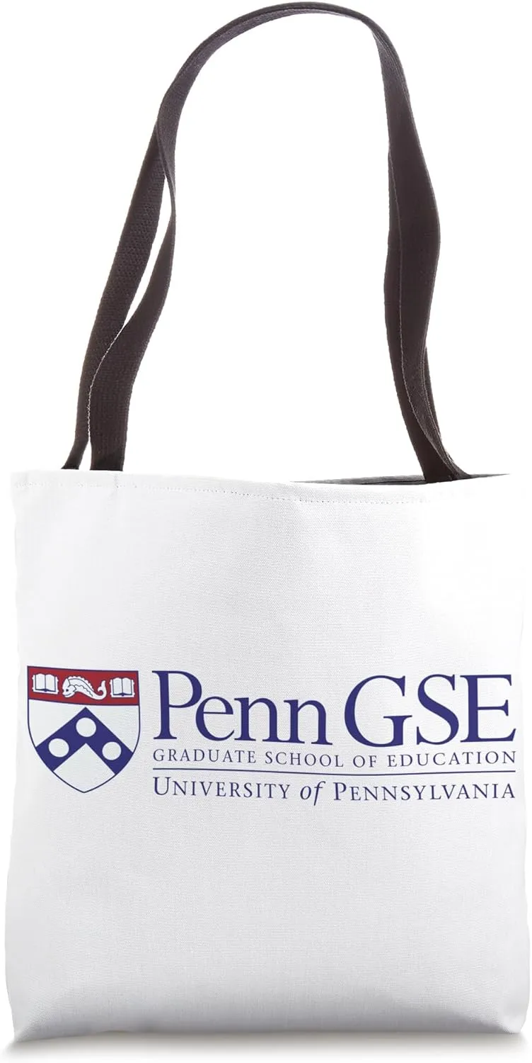 Penn Quakers GSE Graduate School of Education Tote Bag