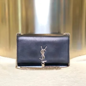 Preloved YSL Kate 9485 Black Leather Crossbody Bag