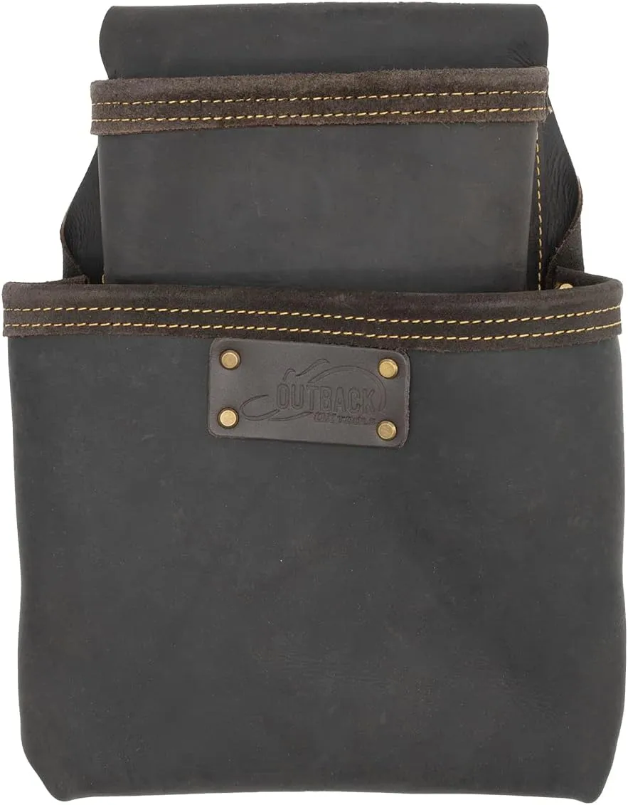 Pro 2 Pocket Nail Bag | Oil Tanned Leather