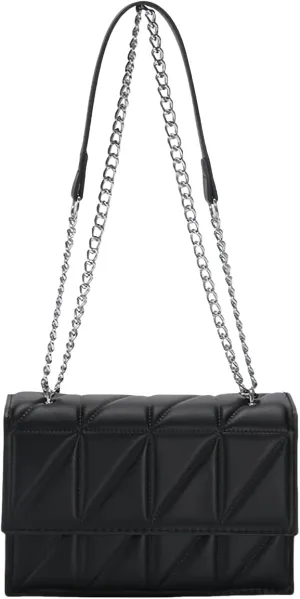 PU Leather Crossbody Purse for Women Trendy Ladies Shoulder Bag with Chain Designer Purses