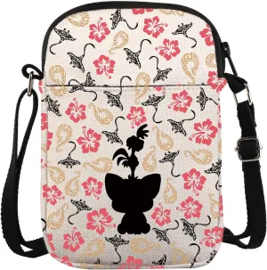 Pua And Hei Hei Crossbody Bag M Inspired Gift Polynesian Princess Gift