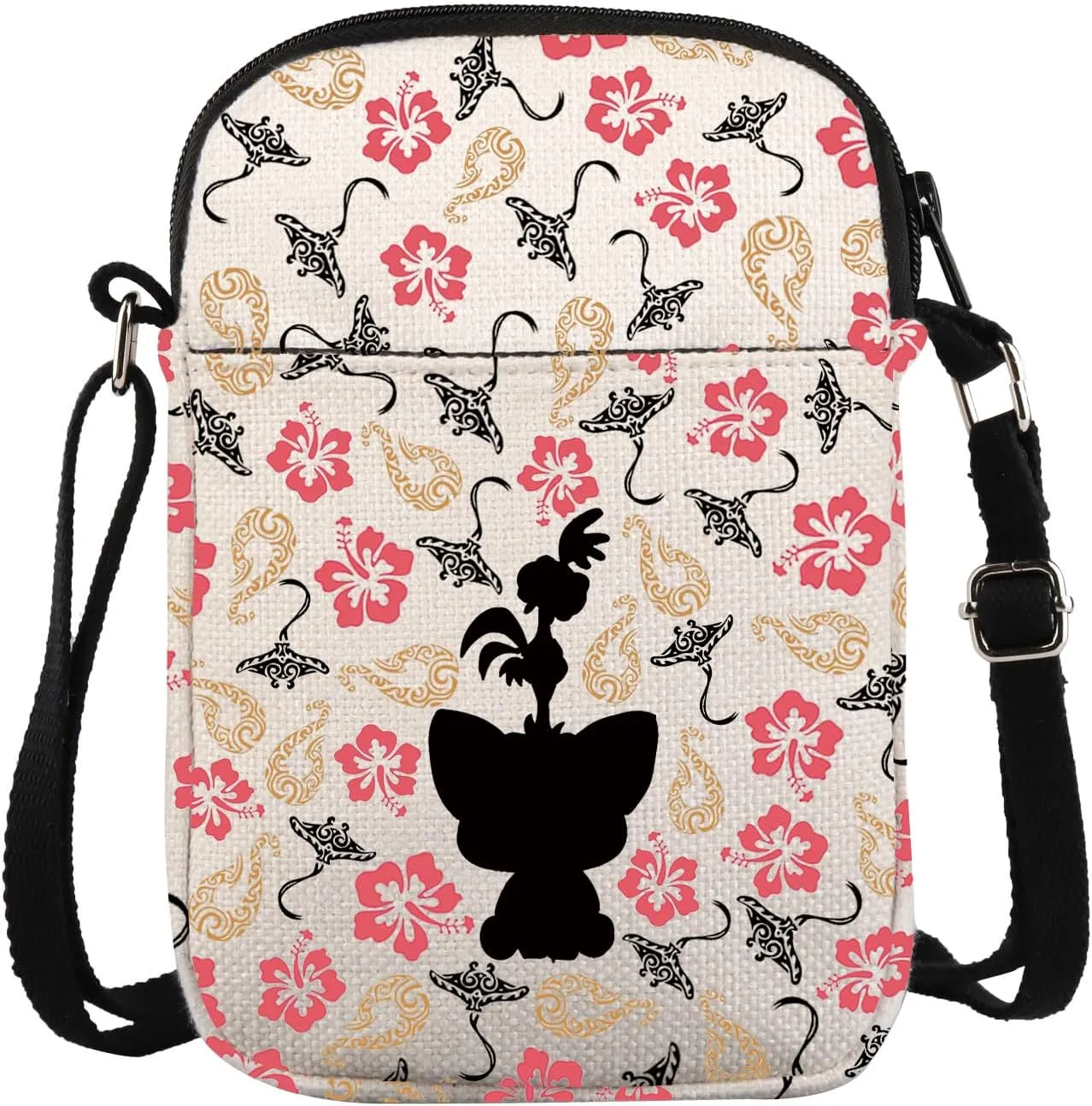 Pua And Hei Hei Crossbody Bag M Inspired Gift Polynesian Princess Gift