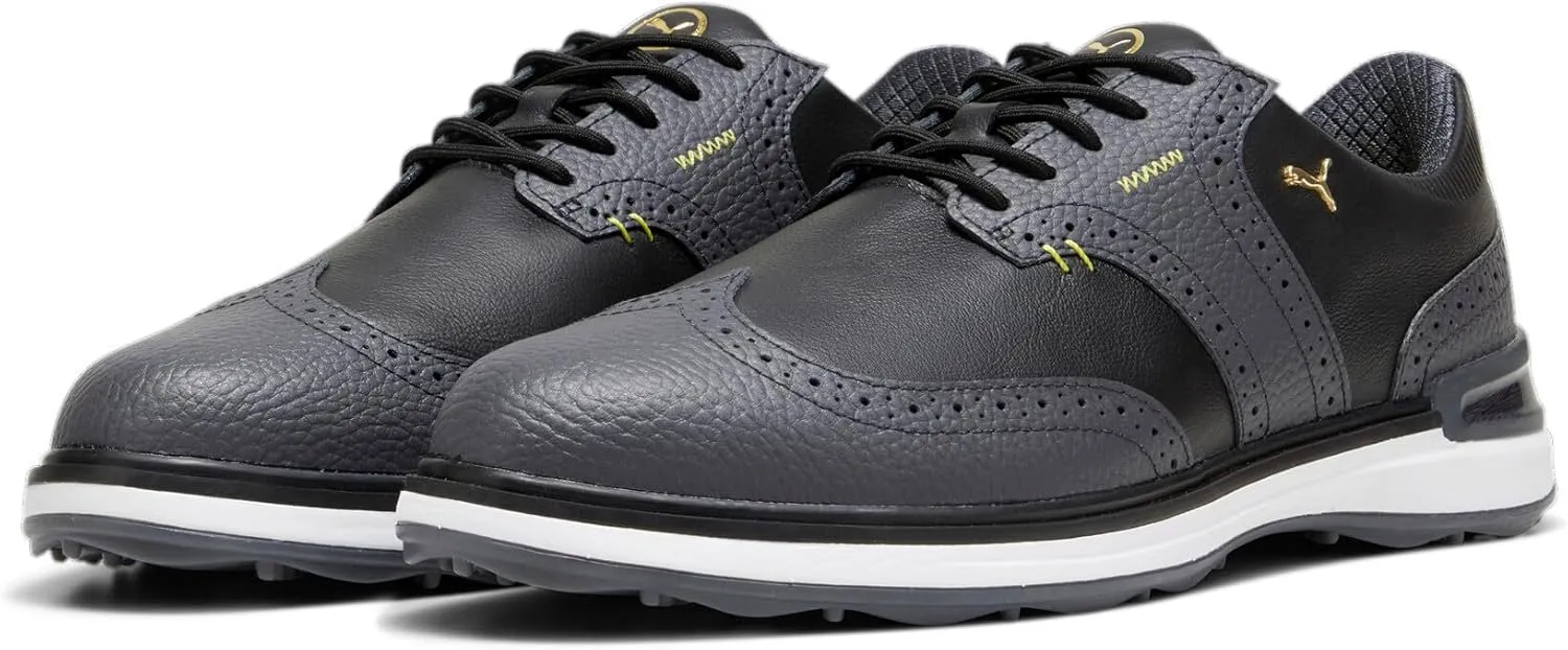 PUMA Men's Avant Wingtip Golf Shoes