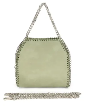 Purse with Chain Accent