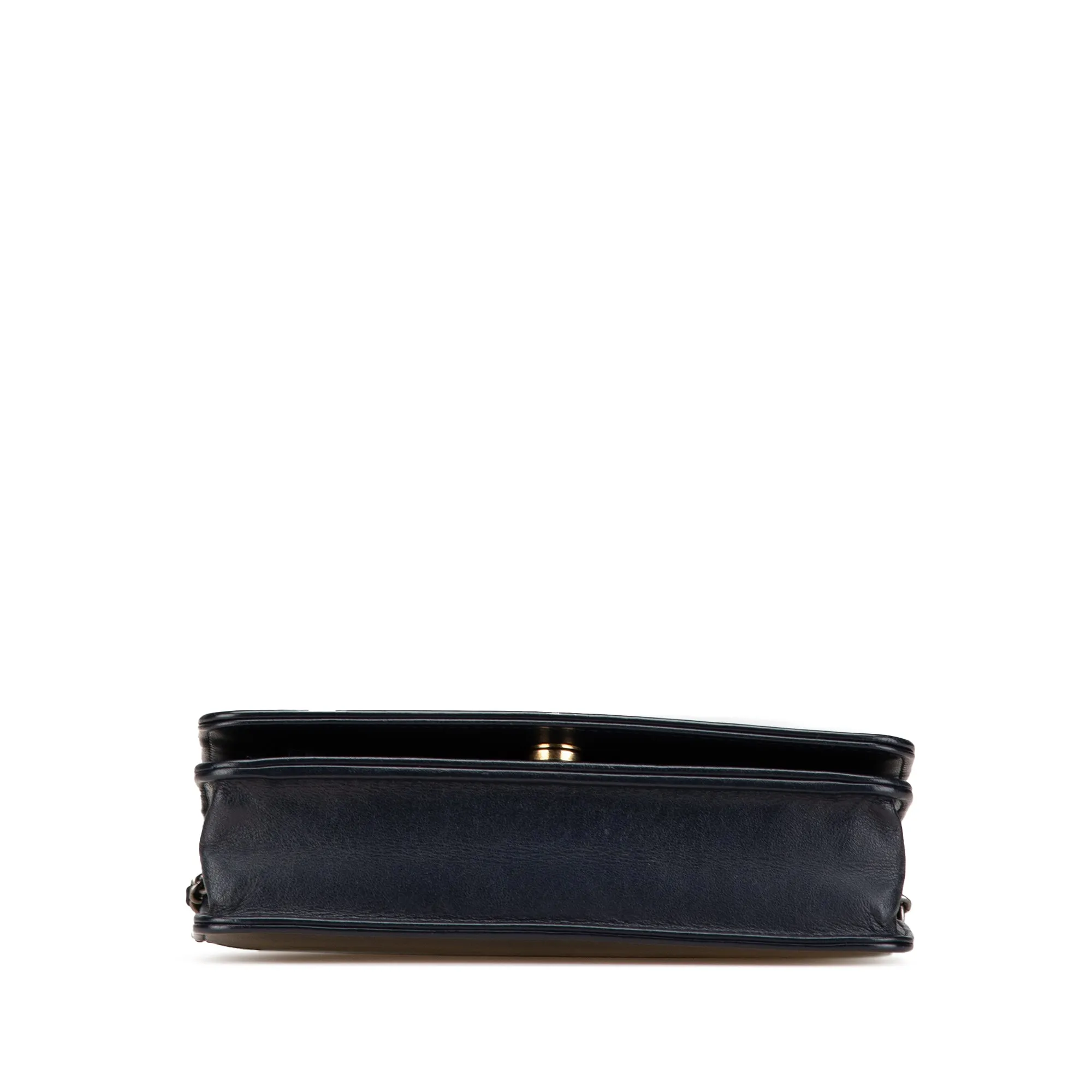 Quilted Aged Calfskin Gabrielle Wallet On Chain