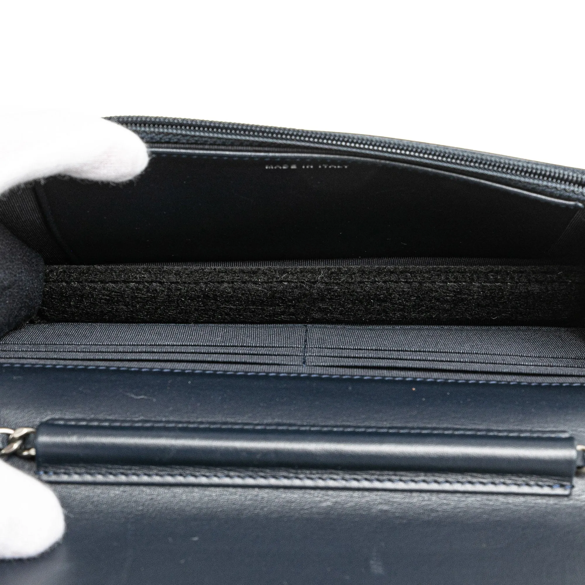 Quilted Aged Calfskin Gabrielle Wallet On Chain