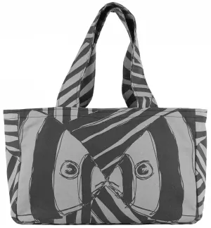 "Mirrored" in Gray- Skat Bag