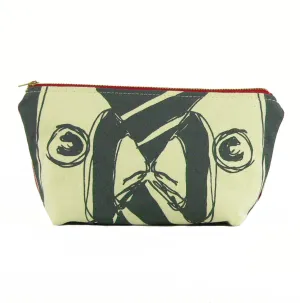 "Mirrored" in Red & Gray- Fat Bottom Bag- Medium