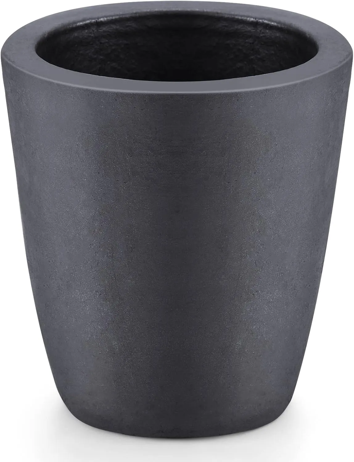 Riakrum Silicon Clay Graphite Crucibles 6kg, Crucibles for Melting Metal, Withstand The High Temperature, Black Foundry Cup Melting Casting Refining Aluminum Gold Silver Copper Brass Metal Refining
