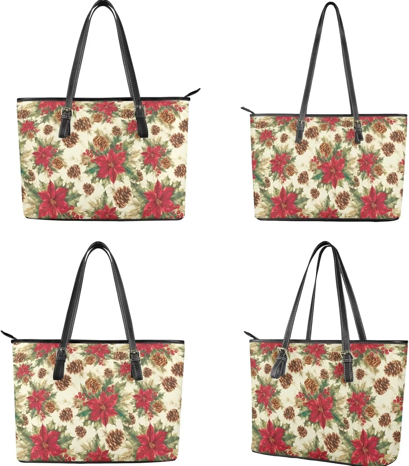 Saddle Bag for Women Shoulder Bag Purse Matched Wristlet Wallet Set of 2