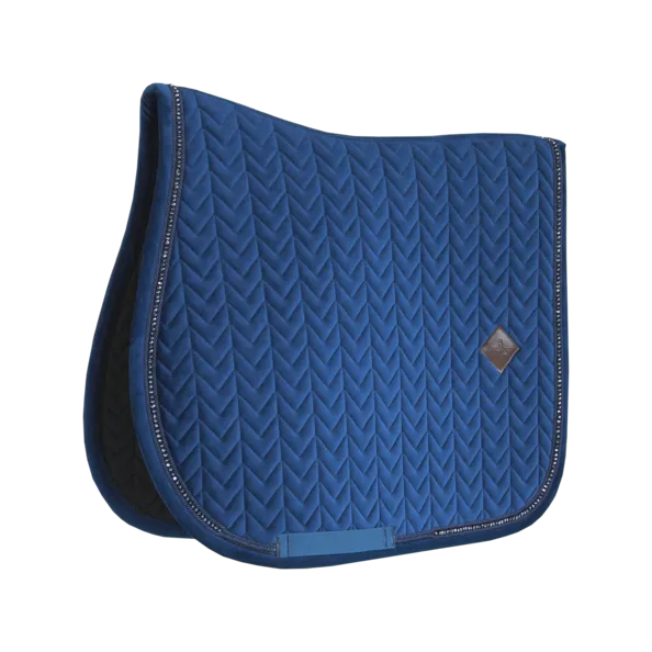 Saddle Pad Velvet Pearls