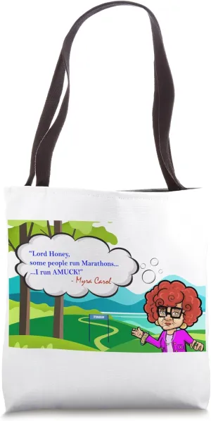 Sassy Granny Myra Carol "Amuck" Tote Bag