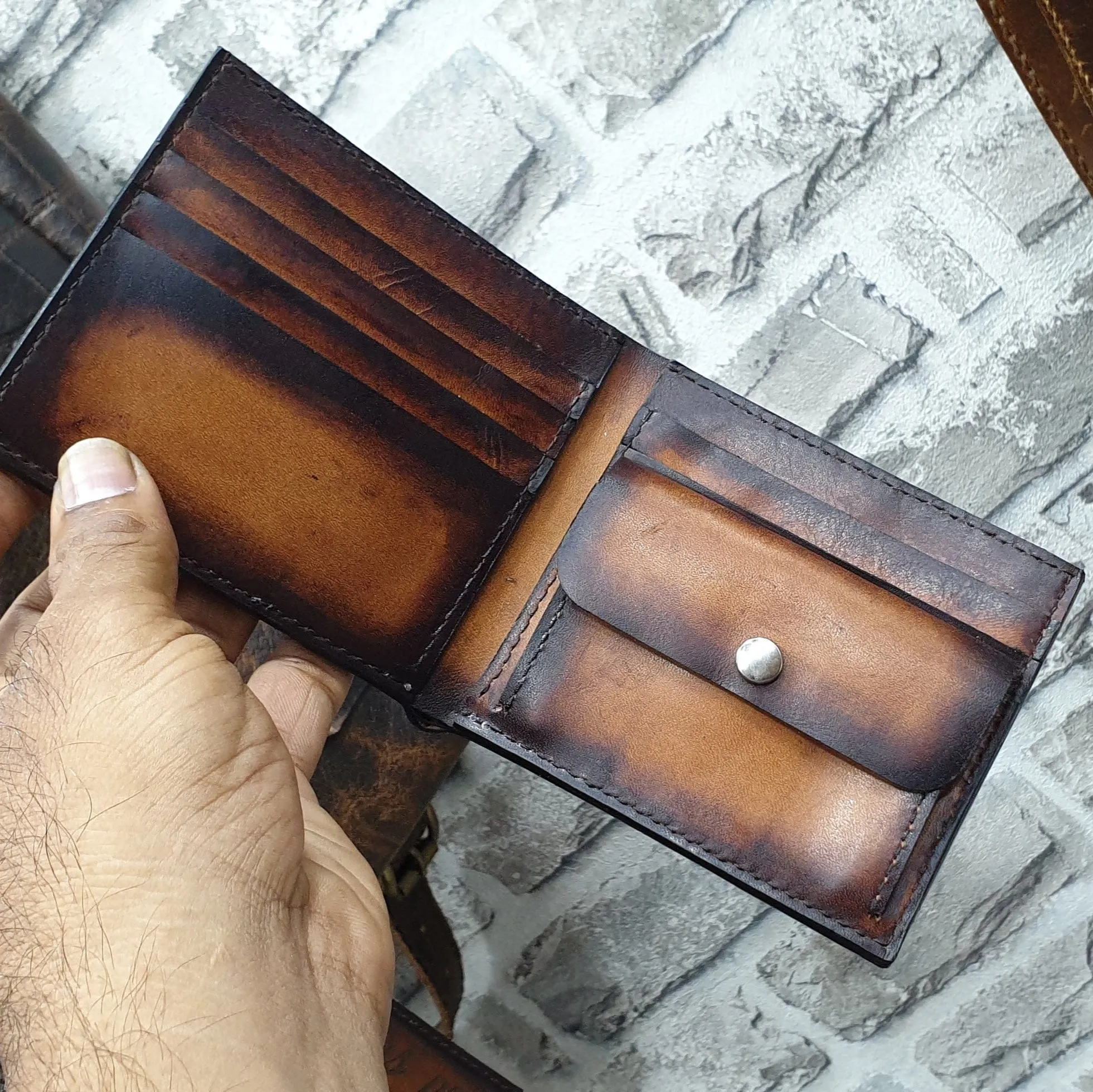 Scripto Leather wallet