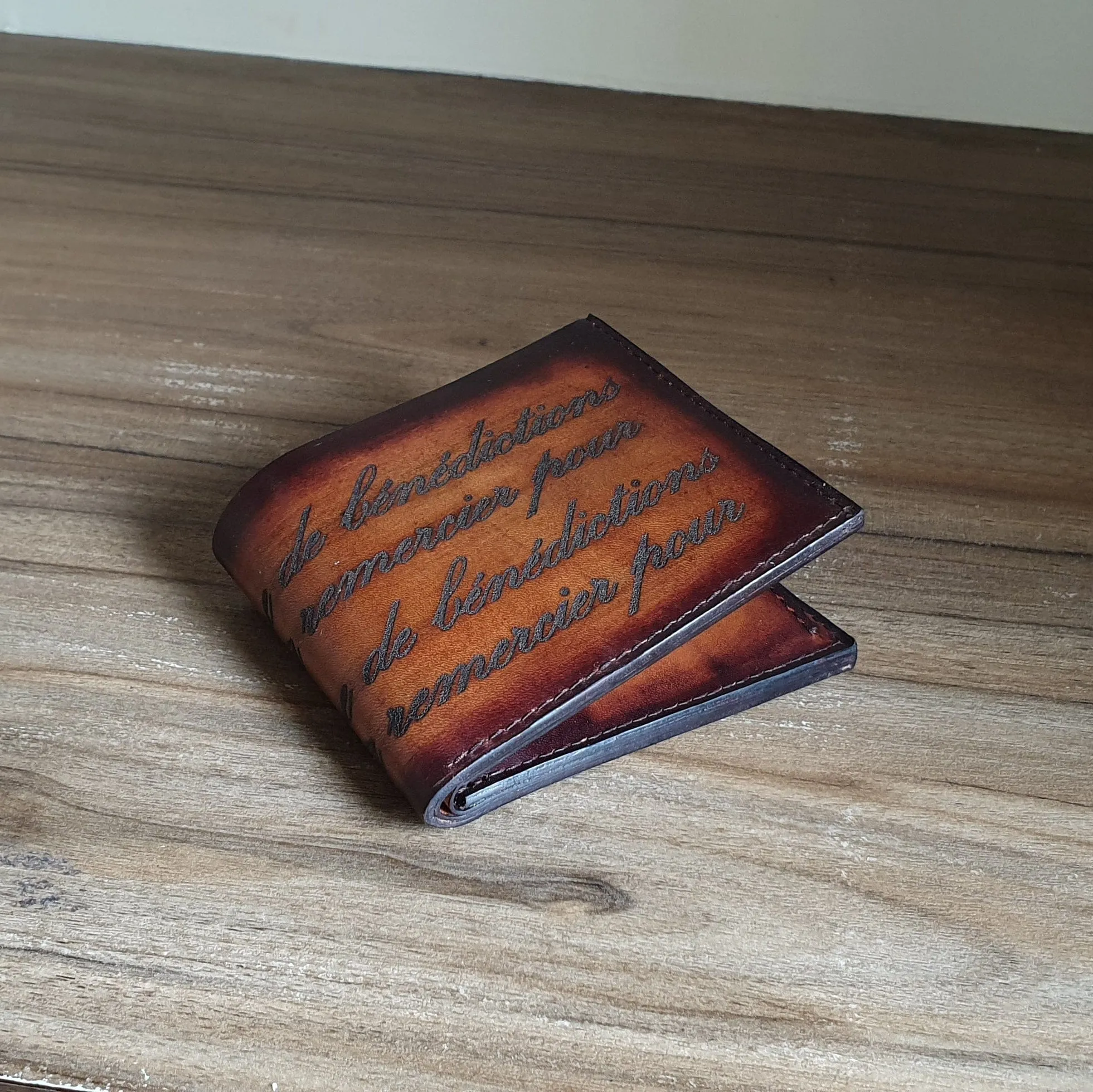 Scripto Leather wallet