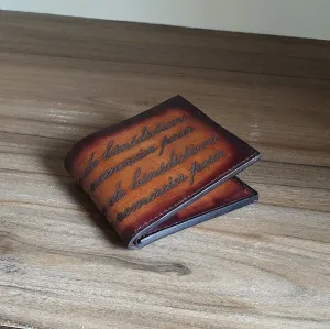 Scripto Leather wallet