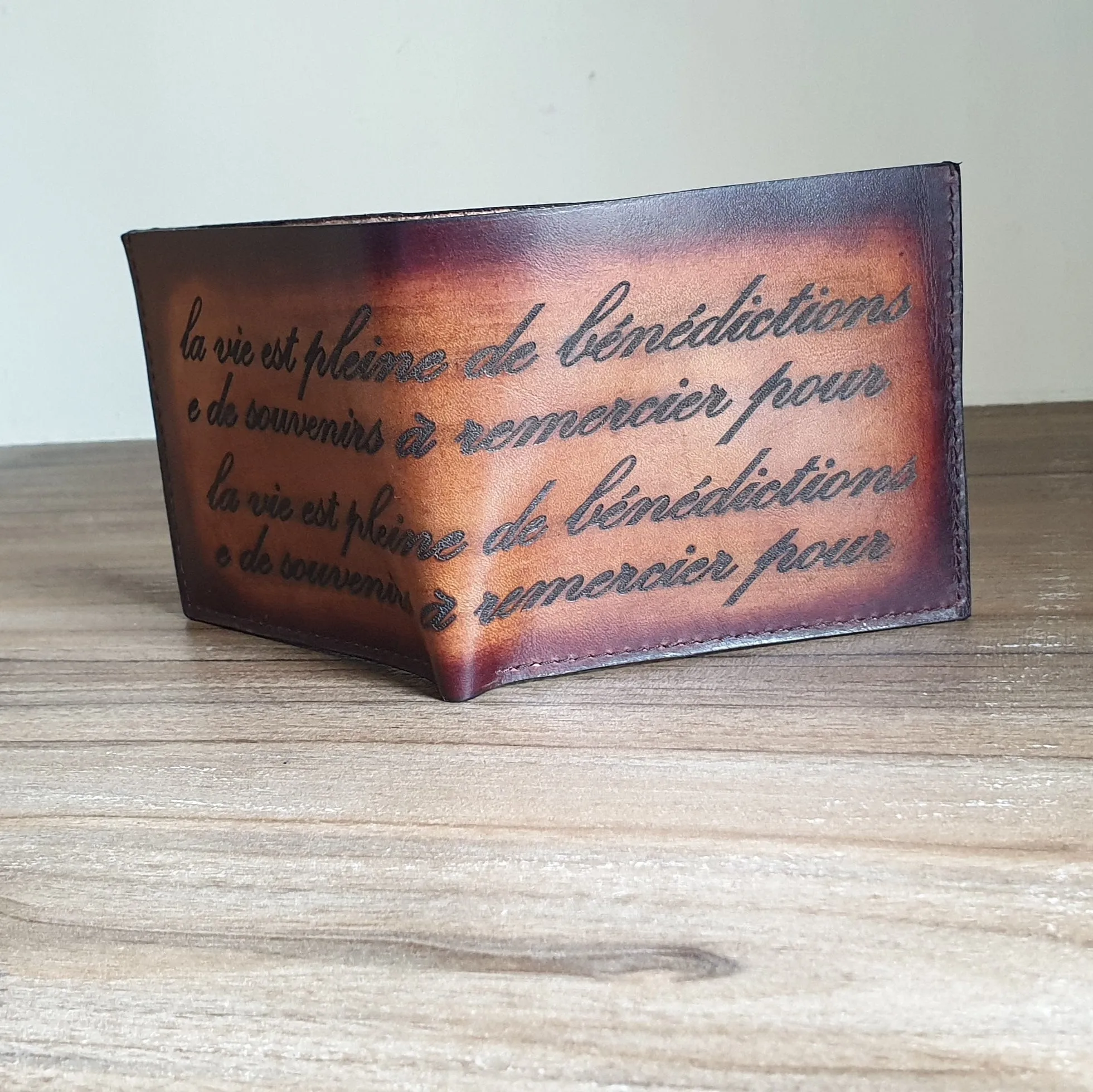 Scripto Leather wallet