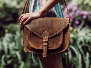 Seconds 12'' Leather Saddle Bag
