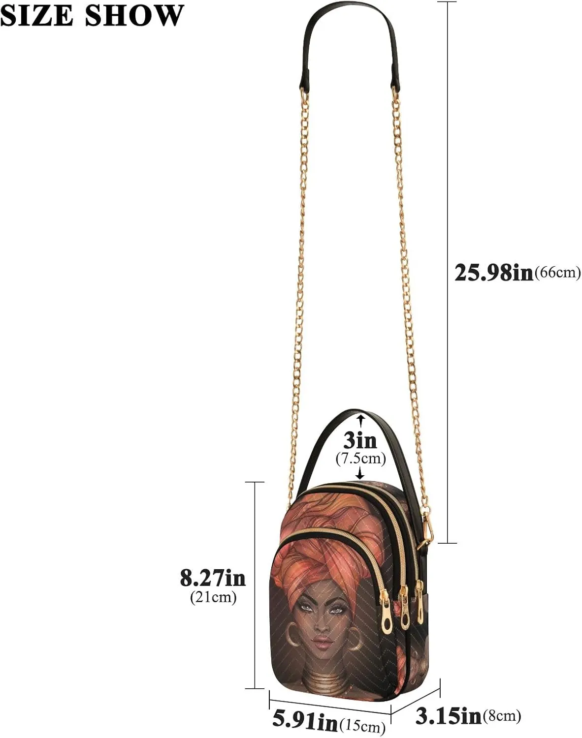 senya Pink Black Leopard Crossbody Handbags for Women Casual Leather Shoulder Phone Purse
