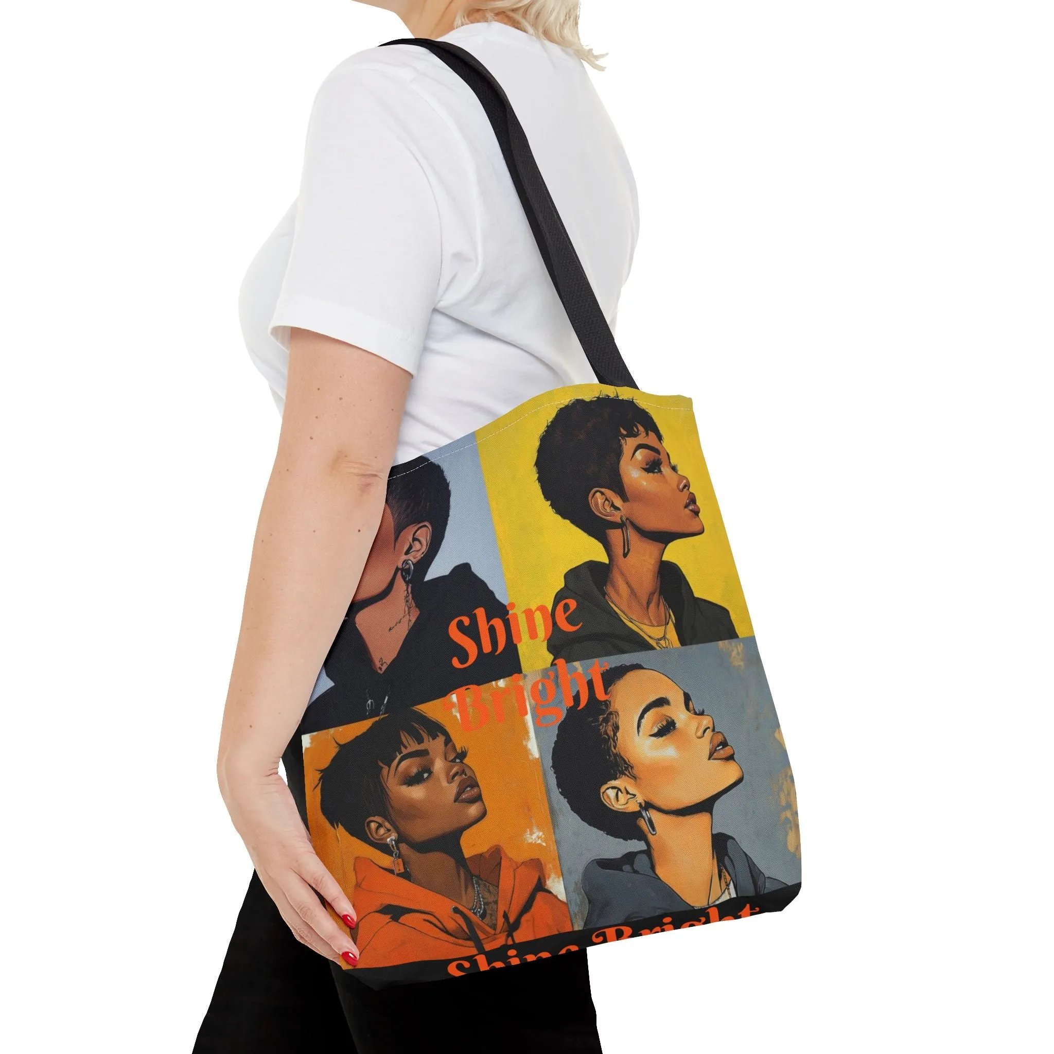 Shine Bright Tote Bag (AOP) #T15