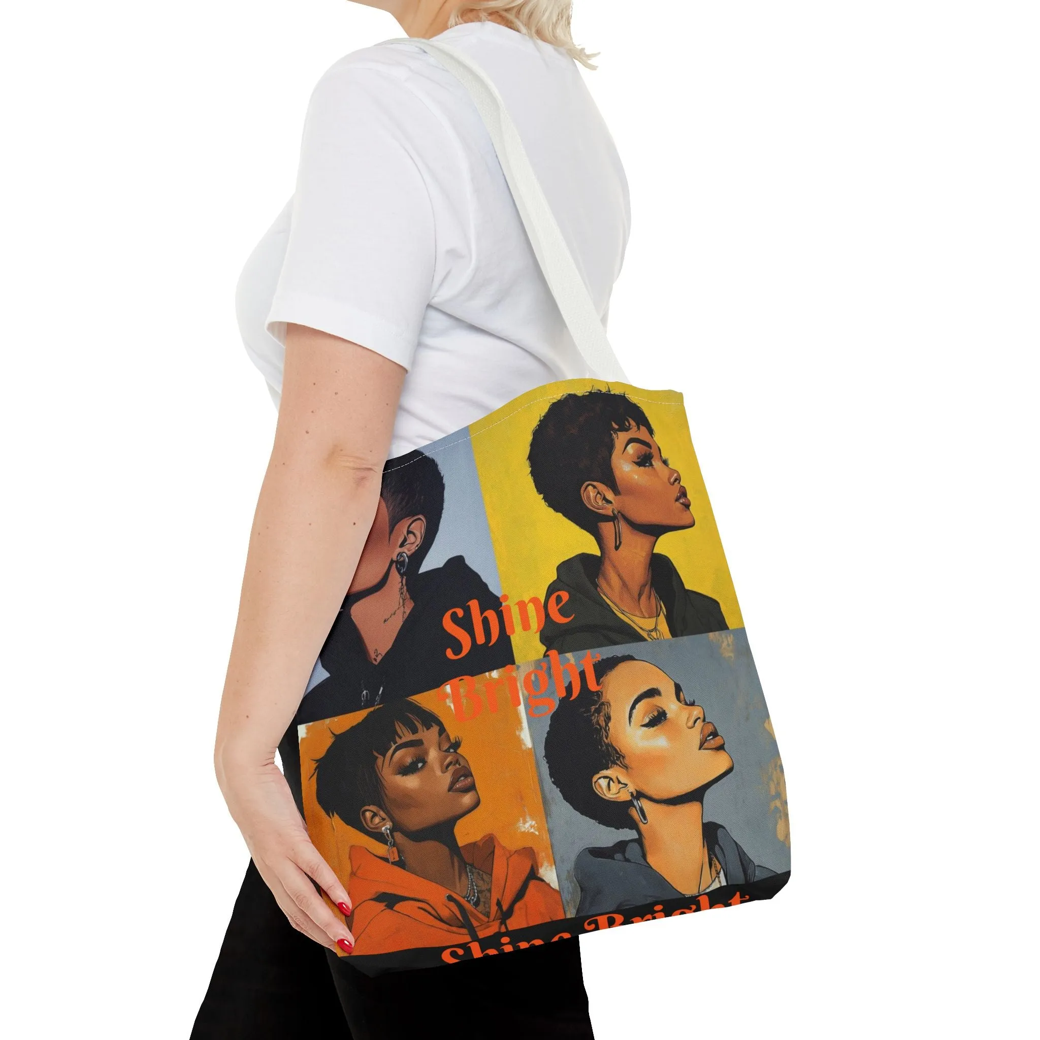 Shine Bright Tote Bag (AOP) #T15