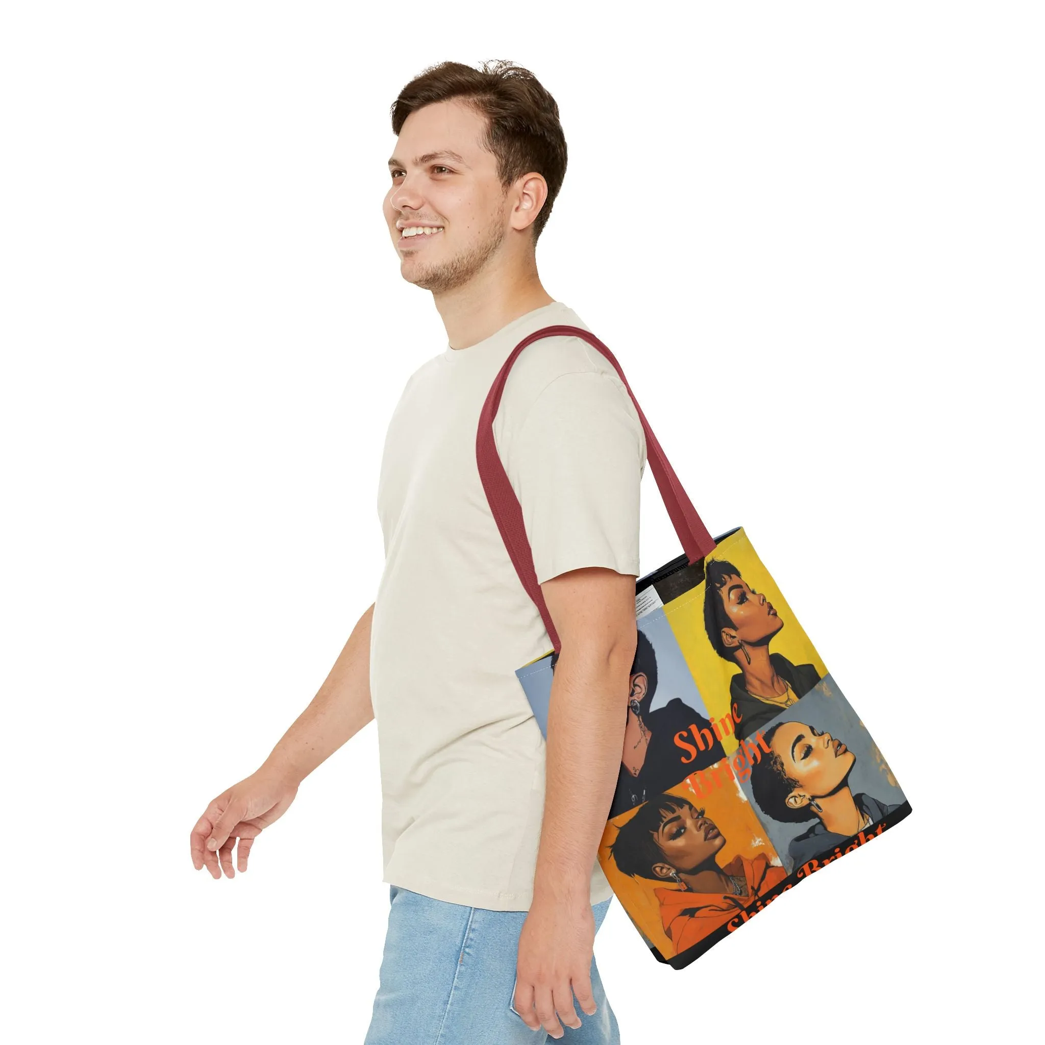 Shine Bright Tote Bag (AOP) #T15