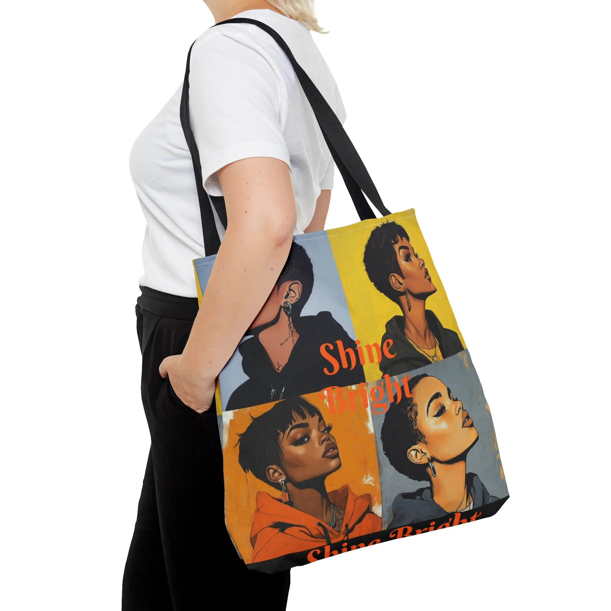 Shine Bright Tote Bag (AOP) #T15
