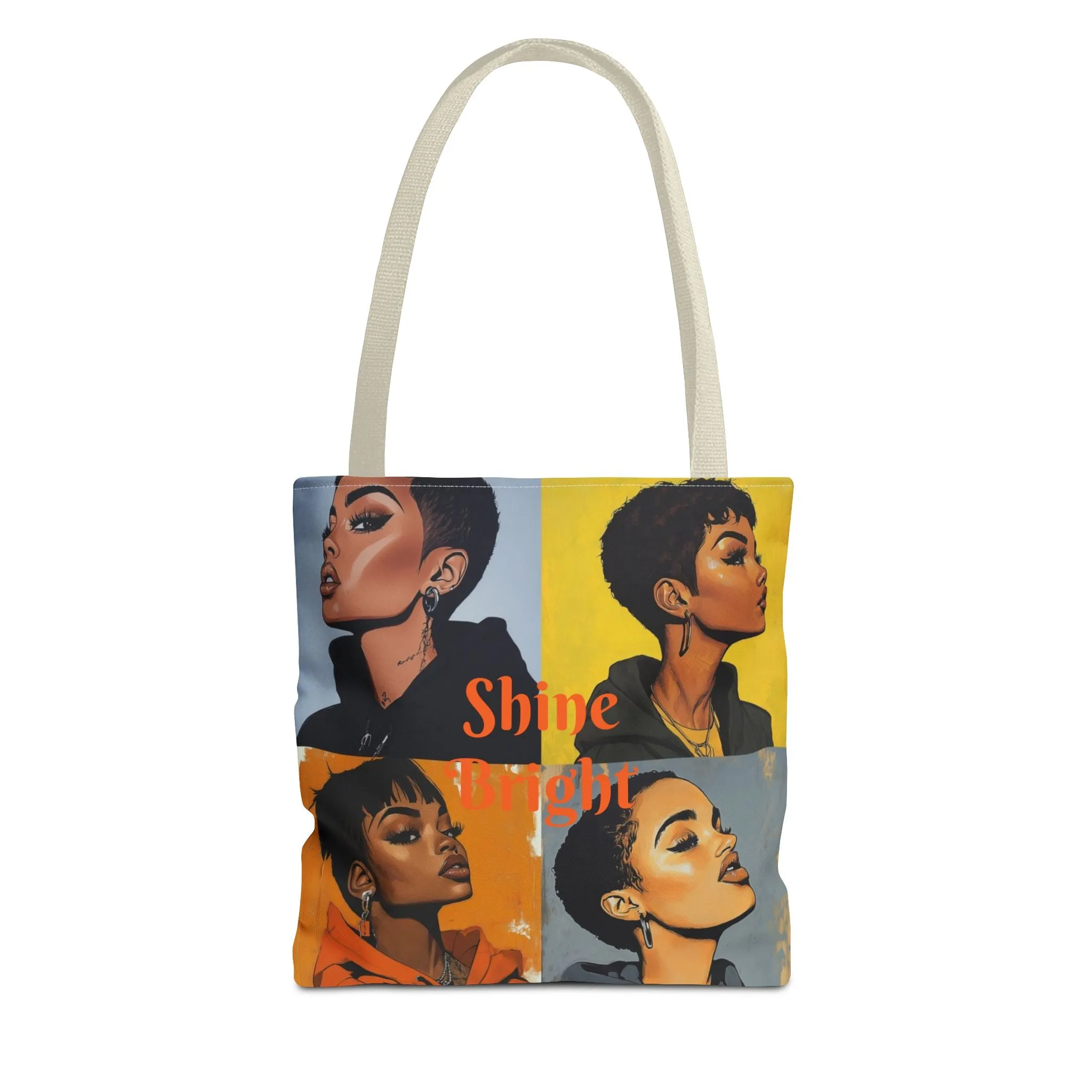 Shine Bright Tote Bag (AOP) #T15
