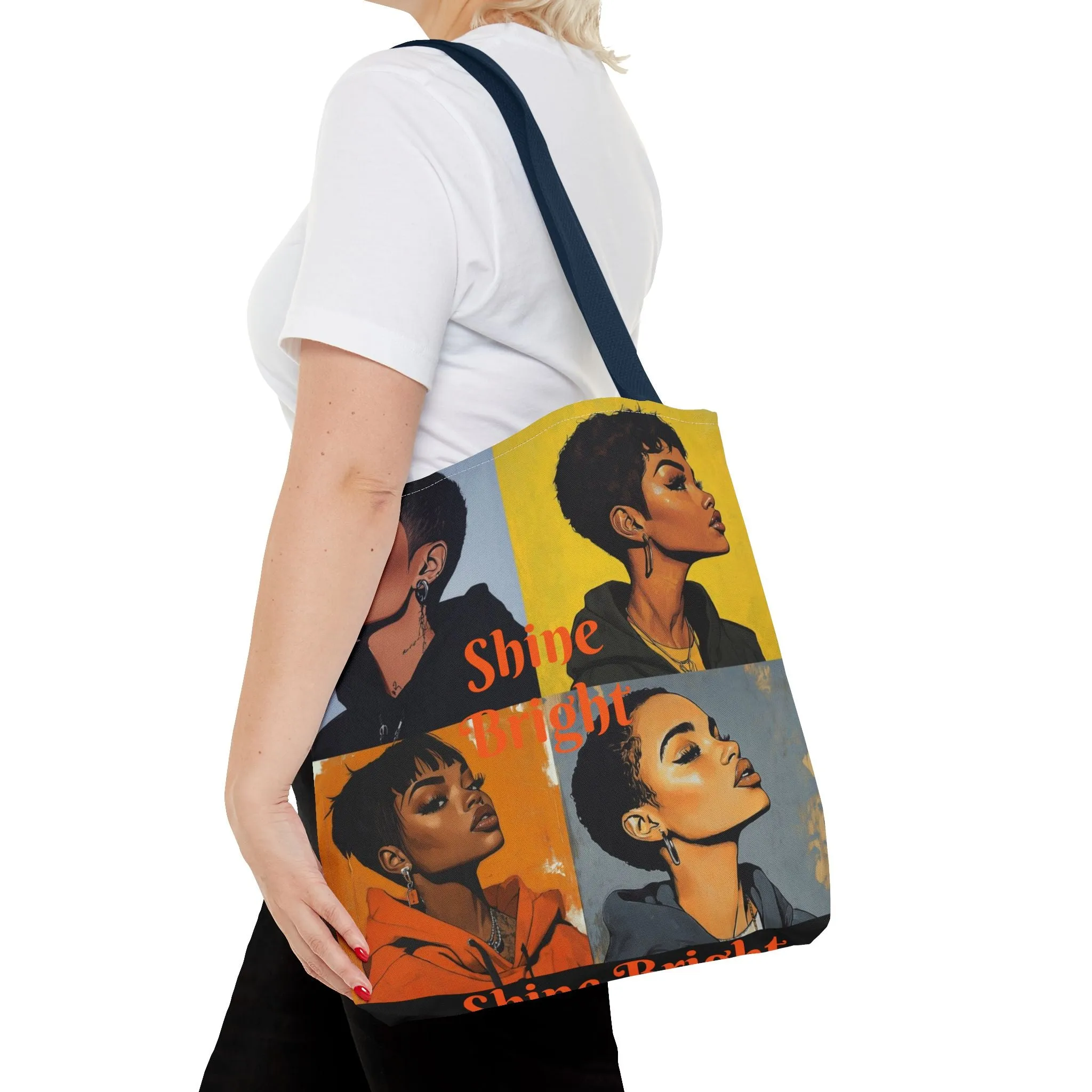 Shine Bright Tote Bag (AOP) #T15