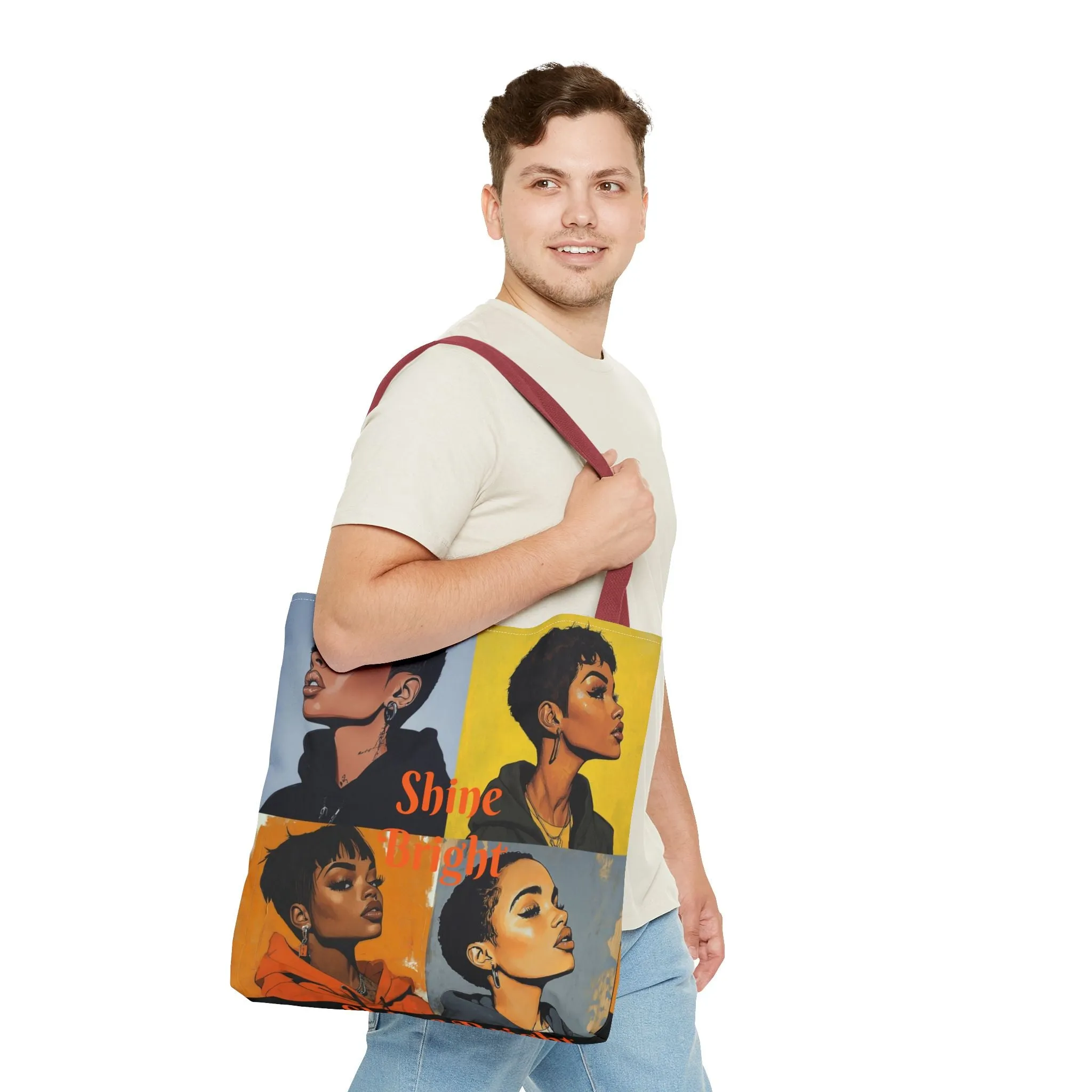 Shine Bright Tote Bag (AOP) #T15
