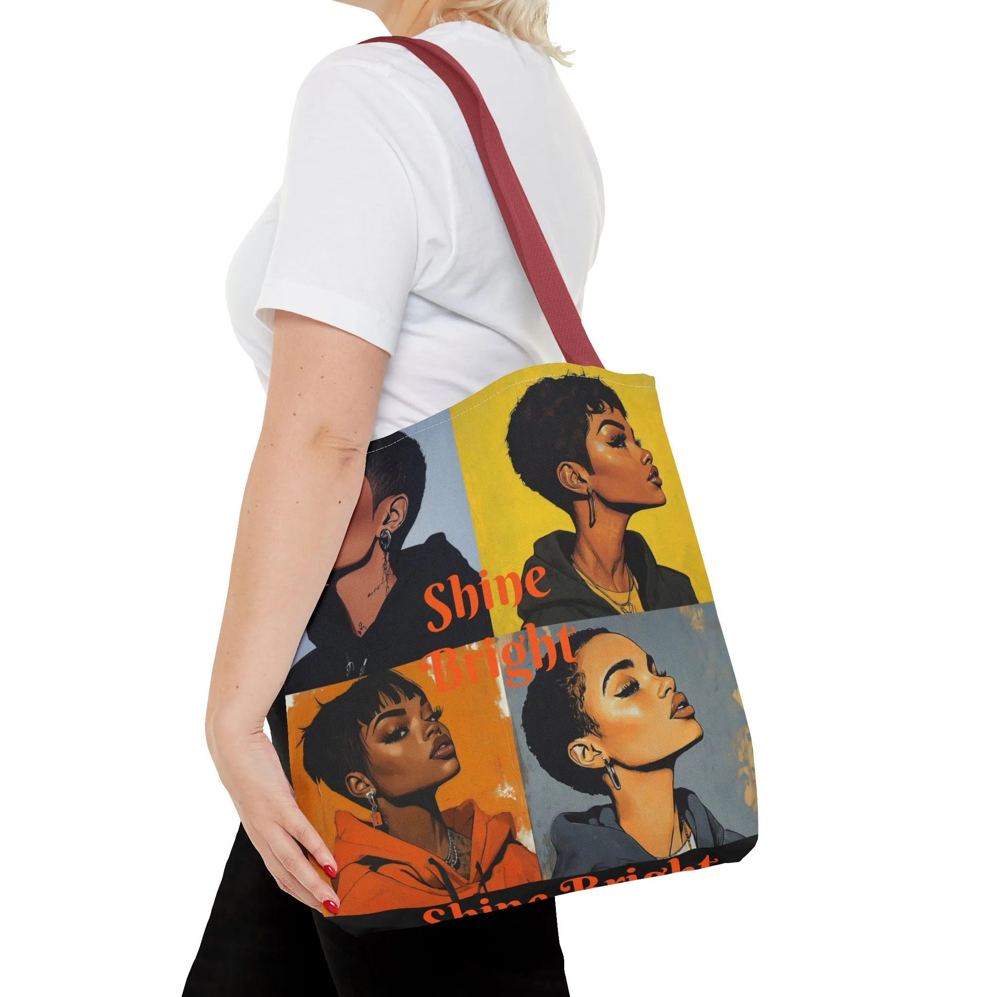 Shine Bright Tote Bag (AOP) #T15
