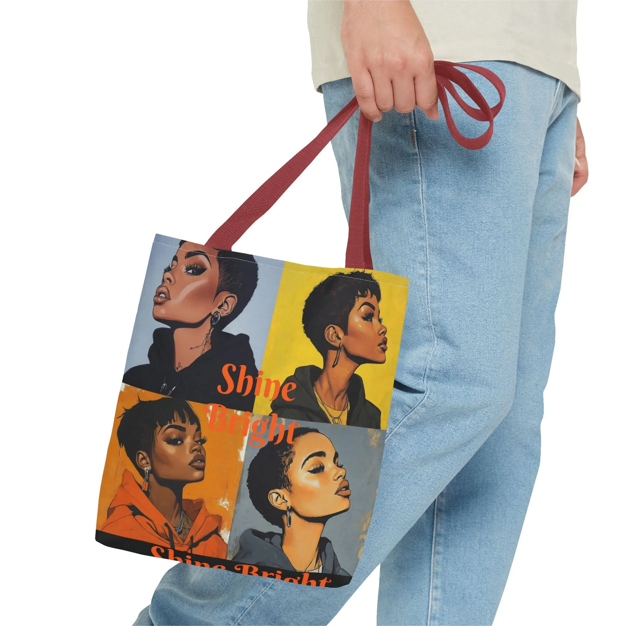 Shine Bright Tote Bag (AOP) #T15
