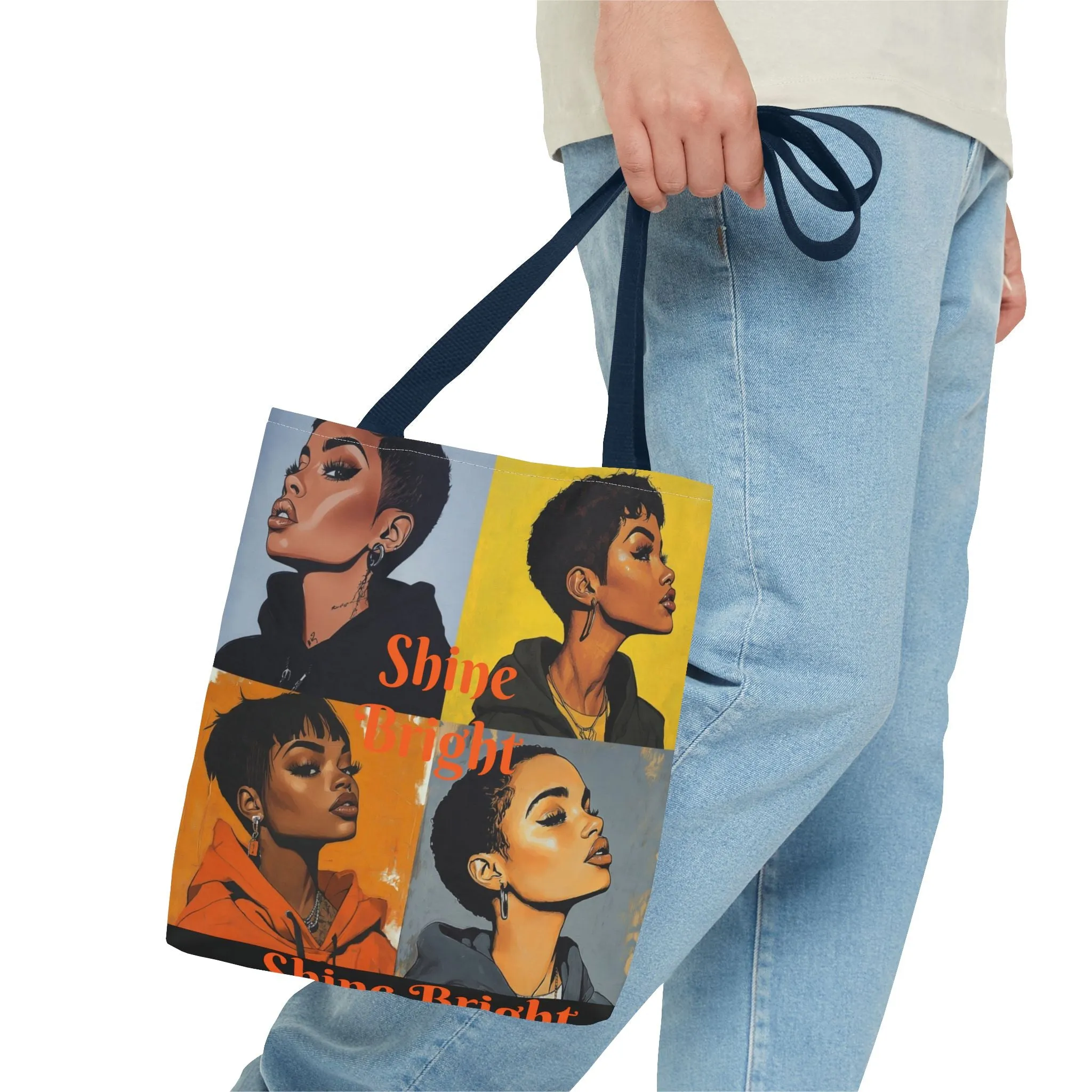 Shine Bright Tote Bag (AOP) #T15
