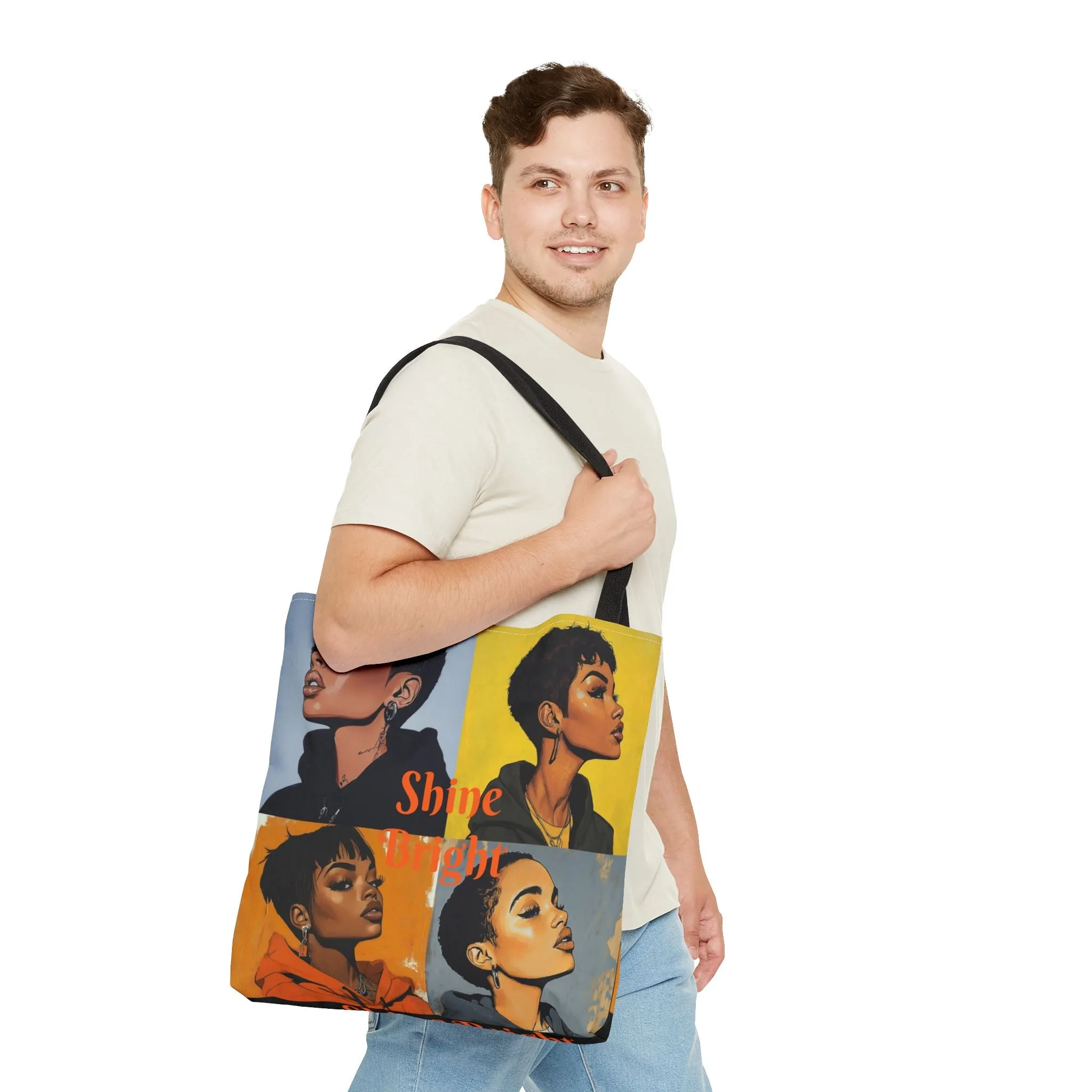 Shine Bright Tote Bag (AOP) #T15