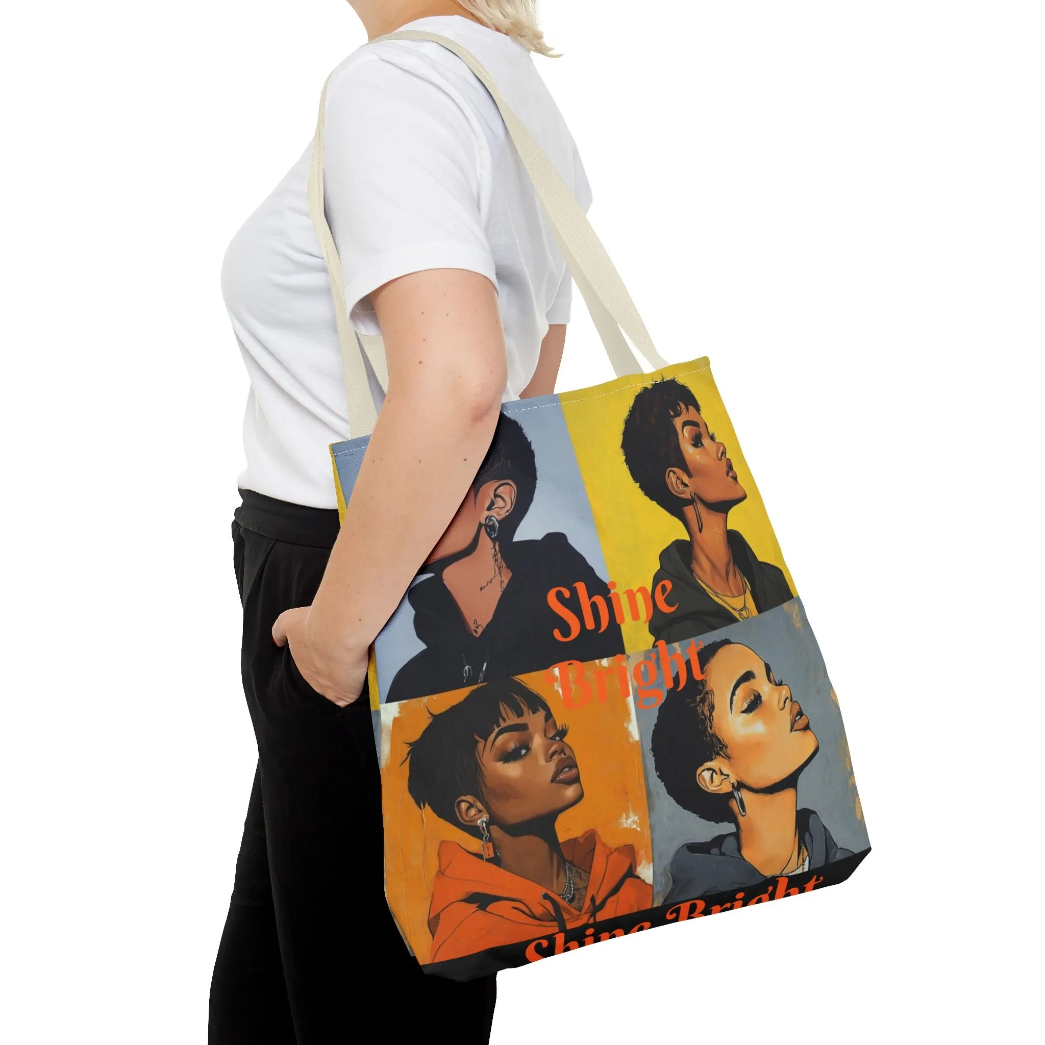 Shine Bright Tote Bag (AOP) #T15