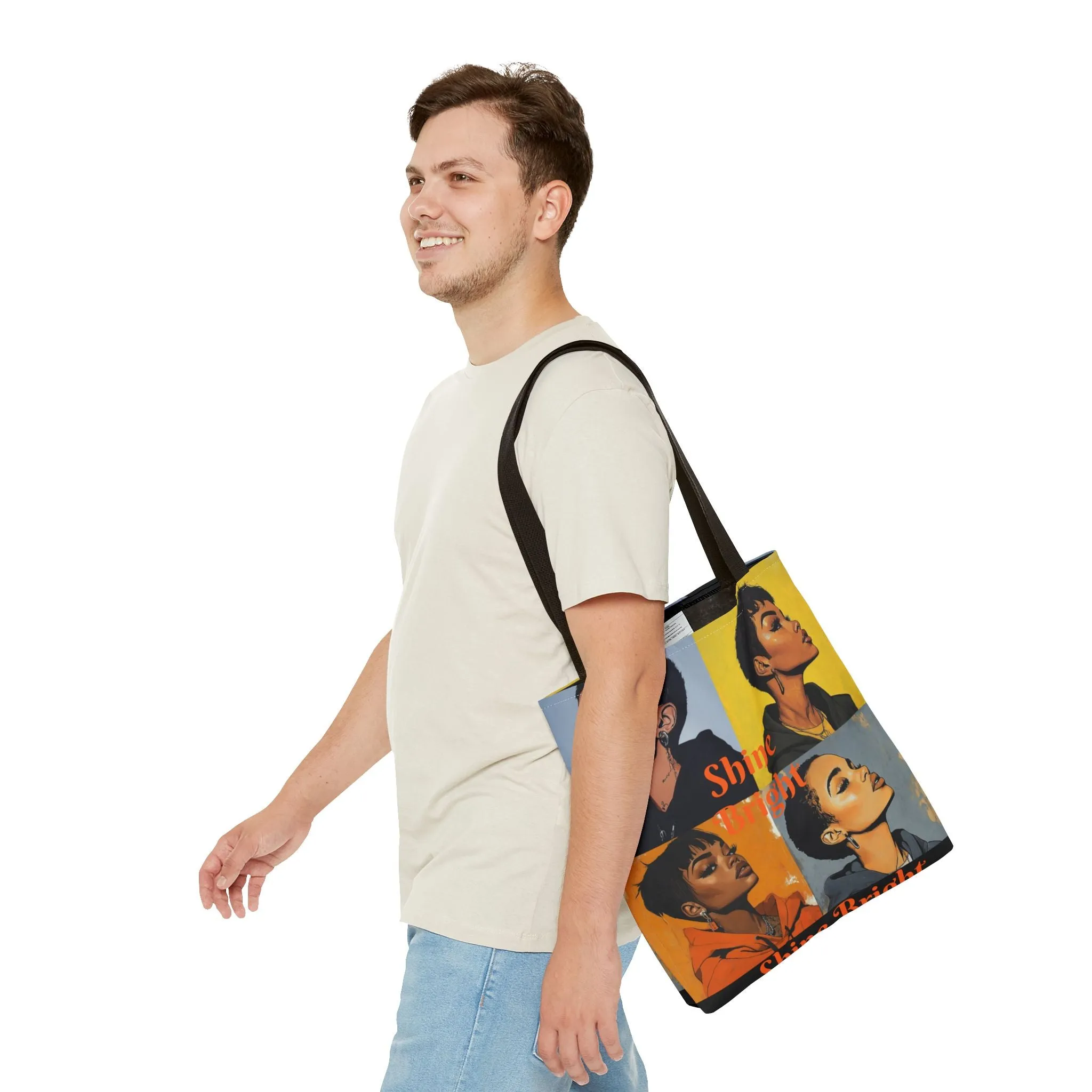 Shine Bright Tote Bag (AOP) #T15