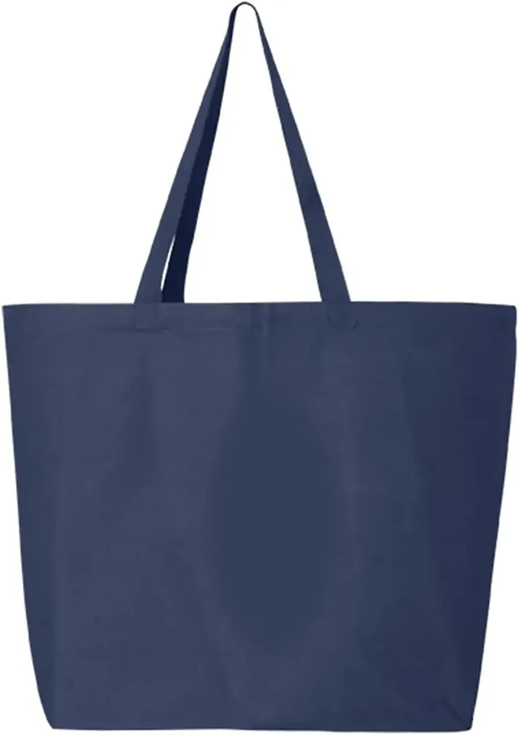 shop4ever Personalized Custom Design Your Own Jumbo Heavy Canvas Tote Reusable Shopping Bag