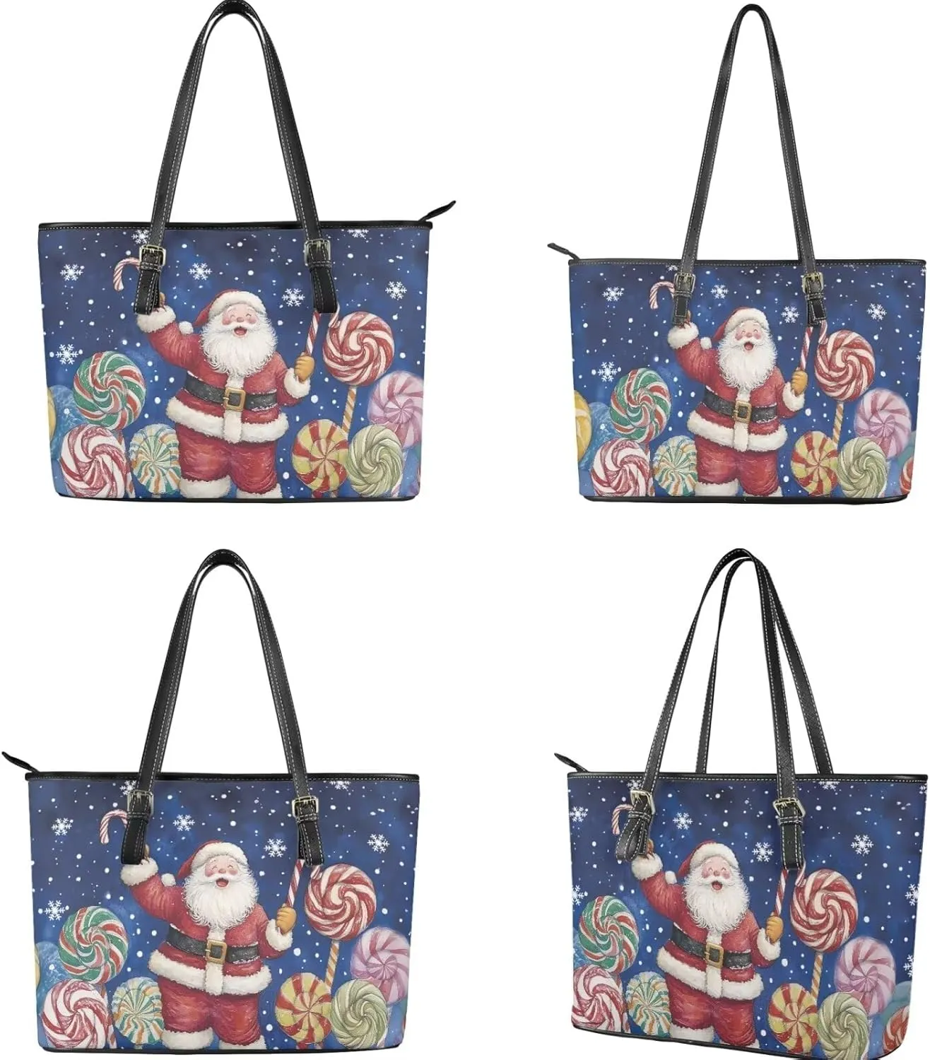 Shoulder Bag Set of 2 Christmas Purse for Women Small Wrist Strap Wallet
