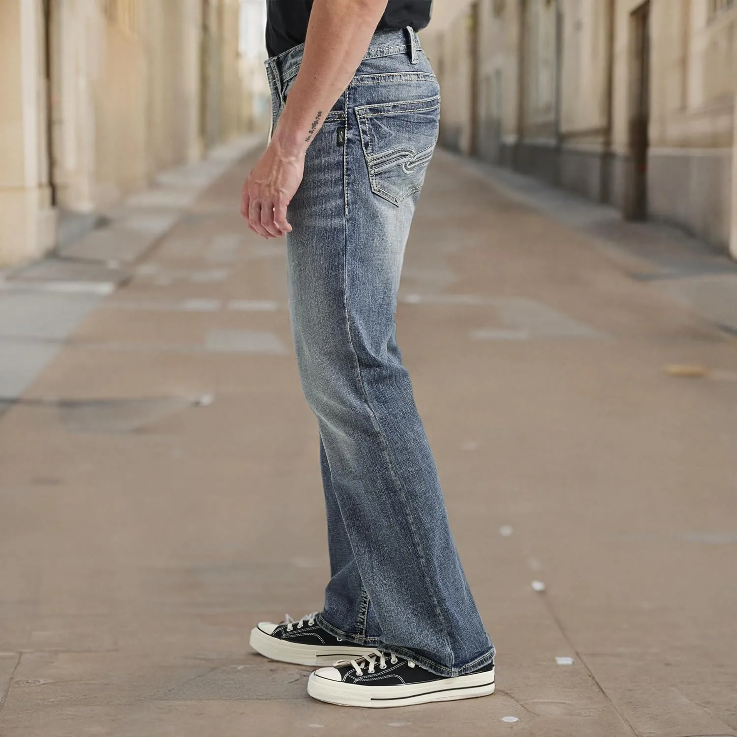Silver Jeans Co. Men's Craig Classic Fit Bootcut Jeans