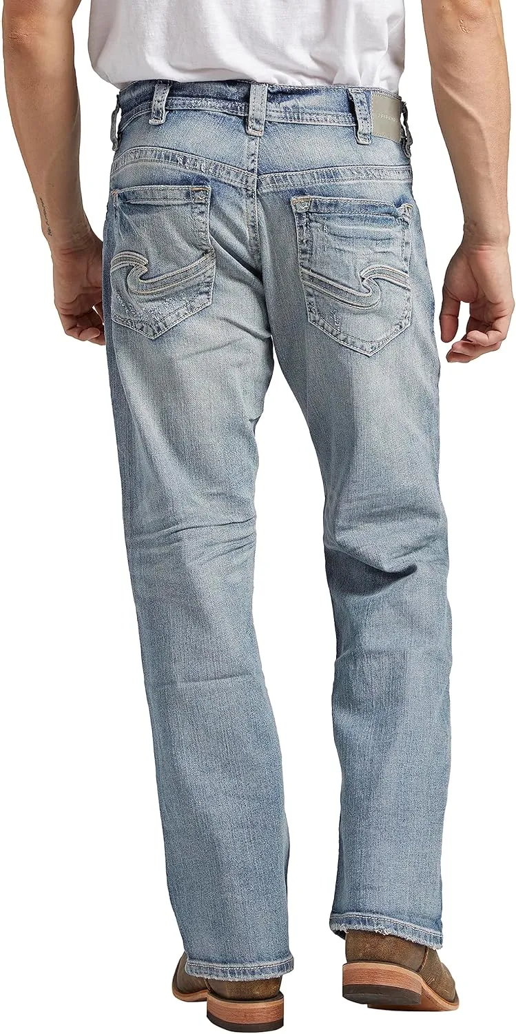 Silver Jeans Co. Men's Gordie Relaxed Fit Straight Leg Jeans