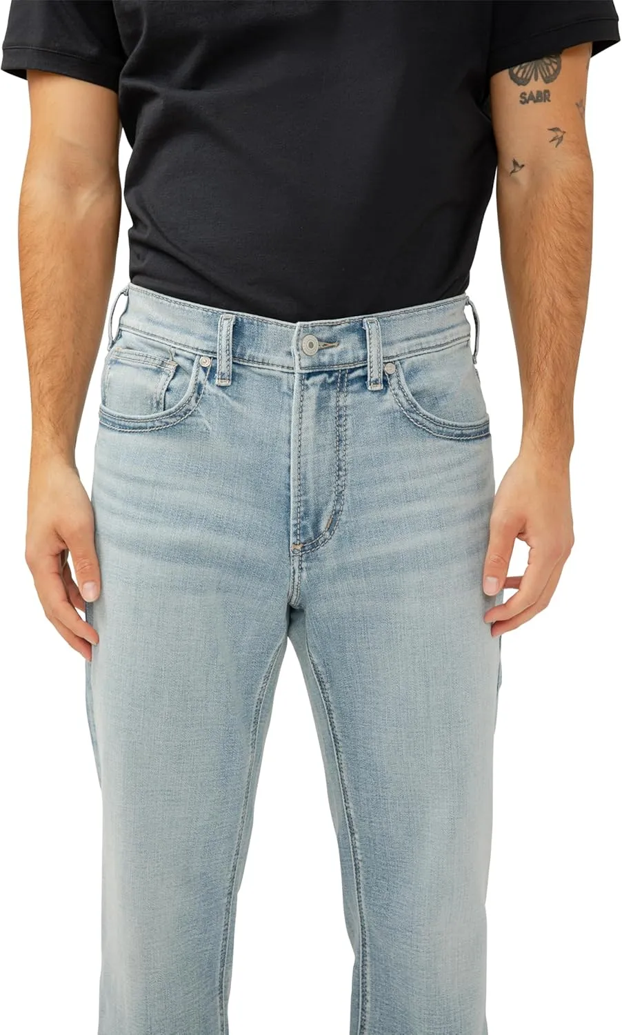 Silver Jeans Co. Men's Gordie Relaxed Fit Straight Leg Jeans