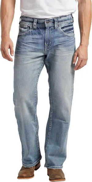 Silver Jeans Co. Men's Gordie Relaxed Fit Straight Leg Jeans