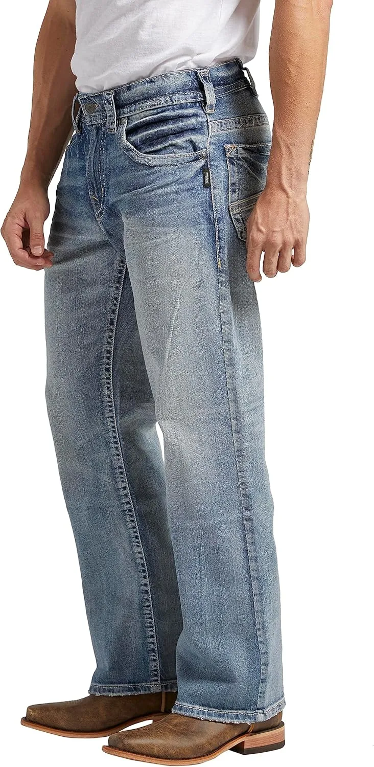 Silver Jeans Co. Men's Gordie Relaxed Fit Straight Leg Jeans