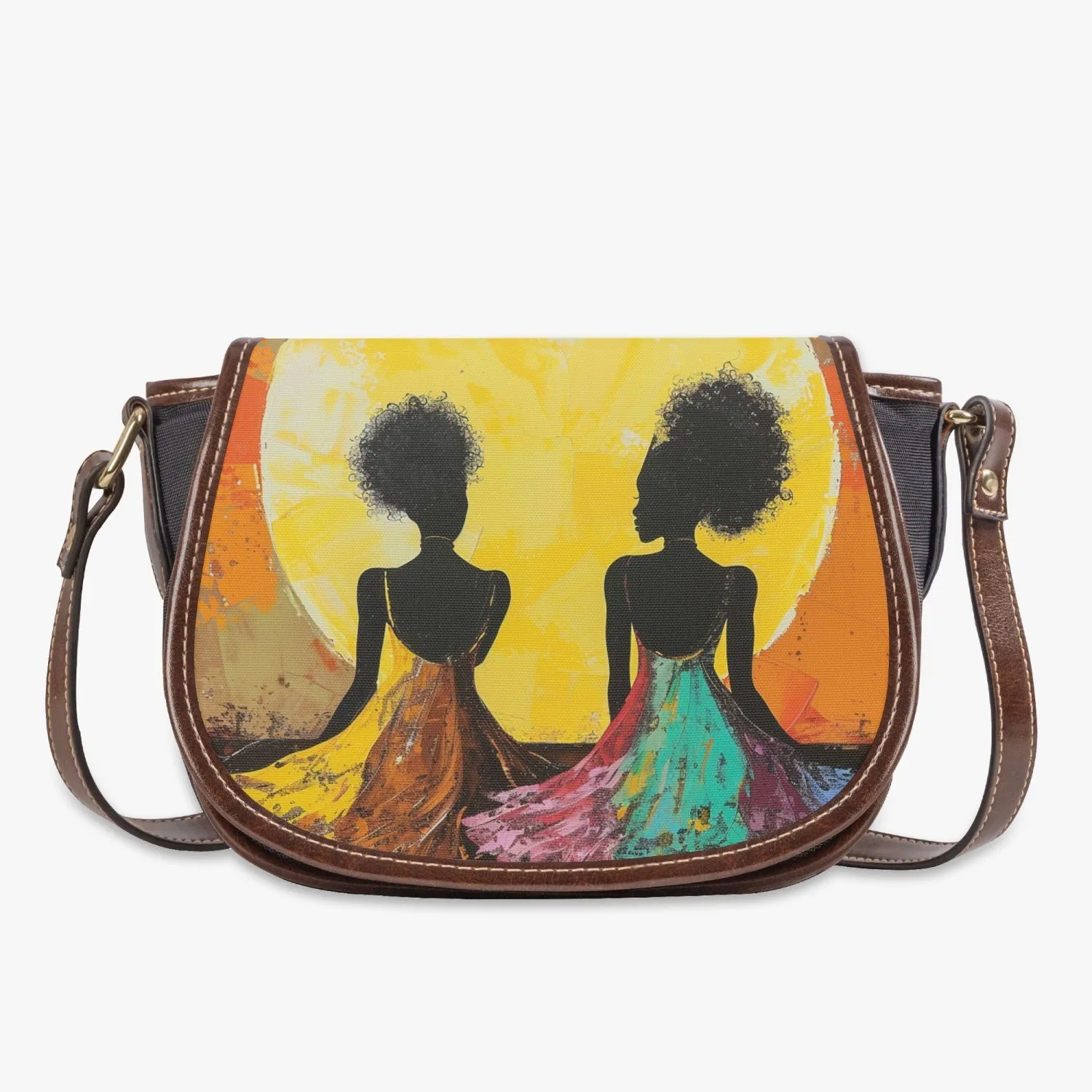 Sisterhood 2 Flap Saddle Bag