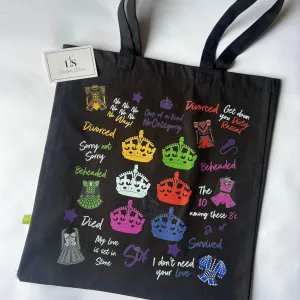 Six Printed Tote Bag