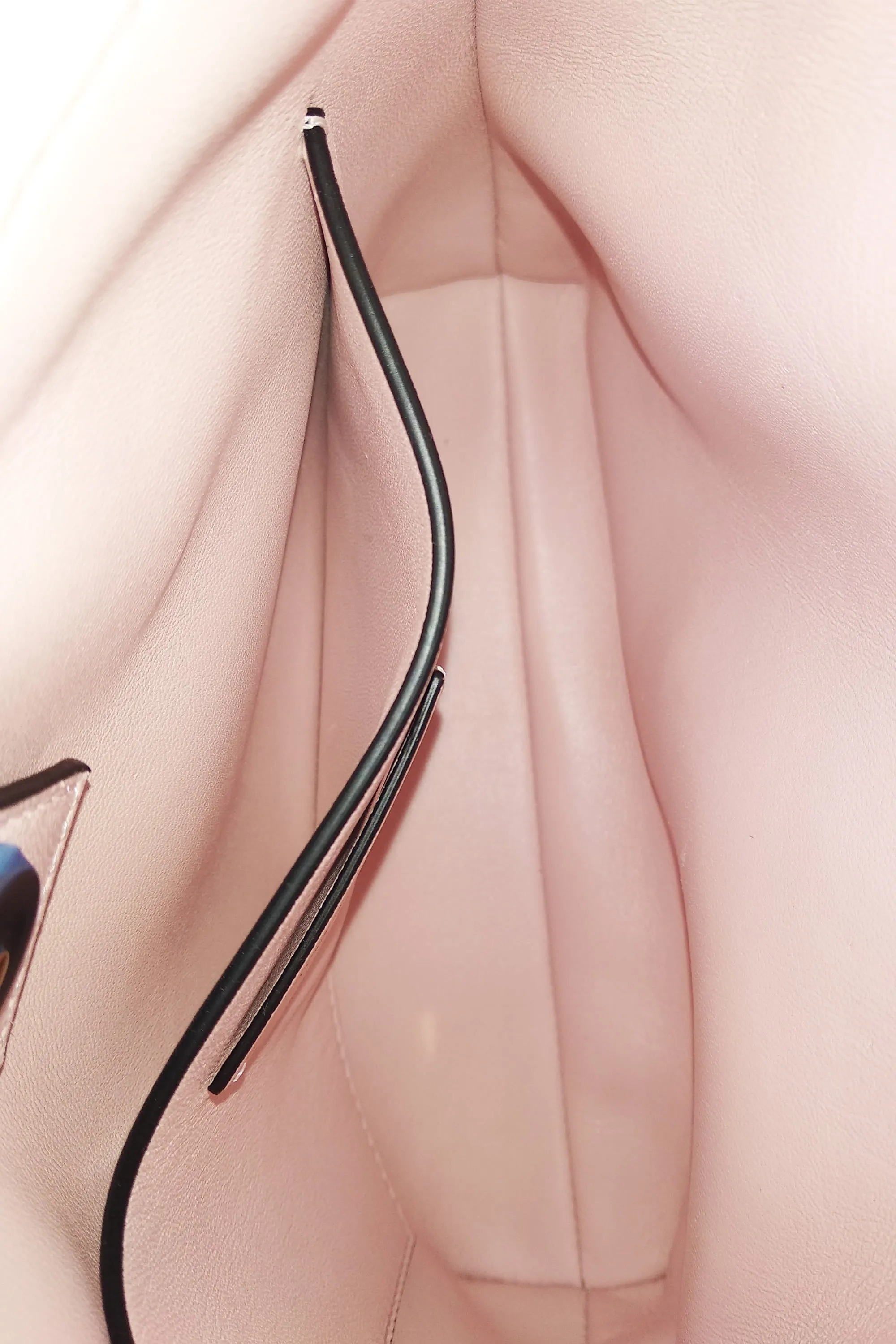 Small Roman Stud the Handle Bag Blush Pink