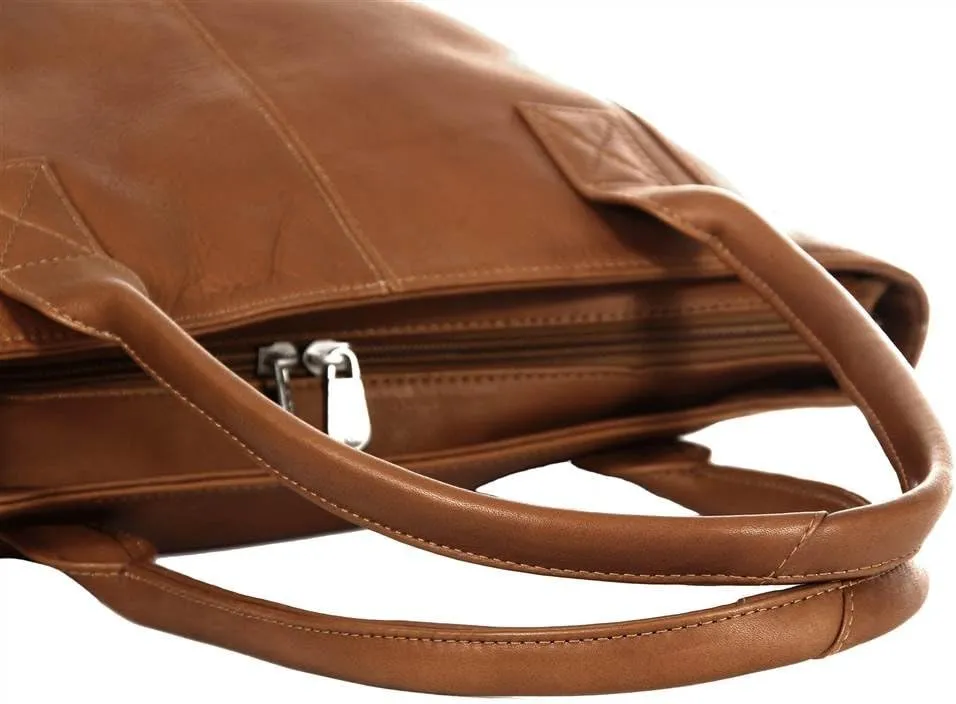 Small Tote Bag, Saddle, One Size