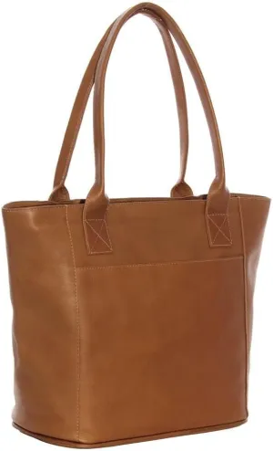 Small Tote Bag, Saddle, One Size