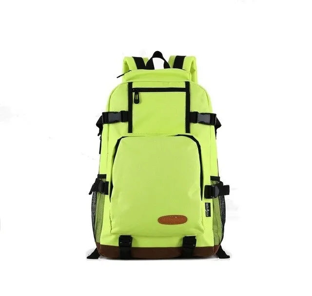 Solid Color Backpack For Students